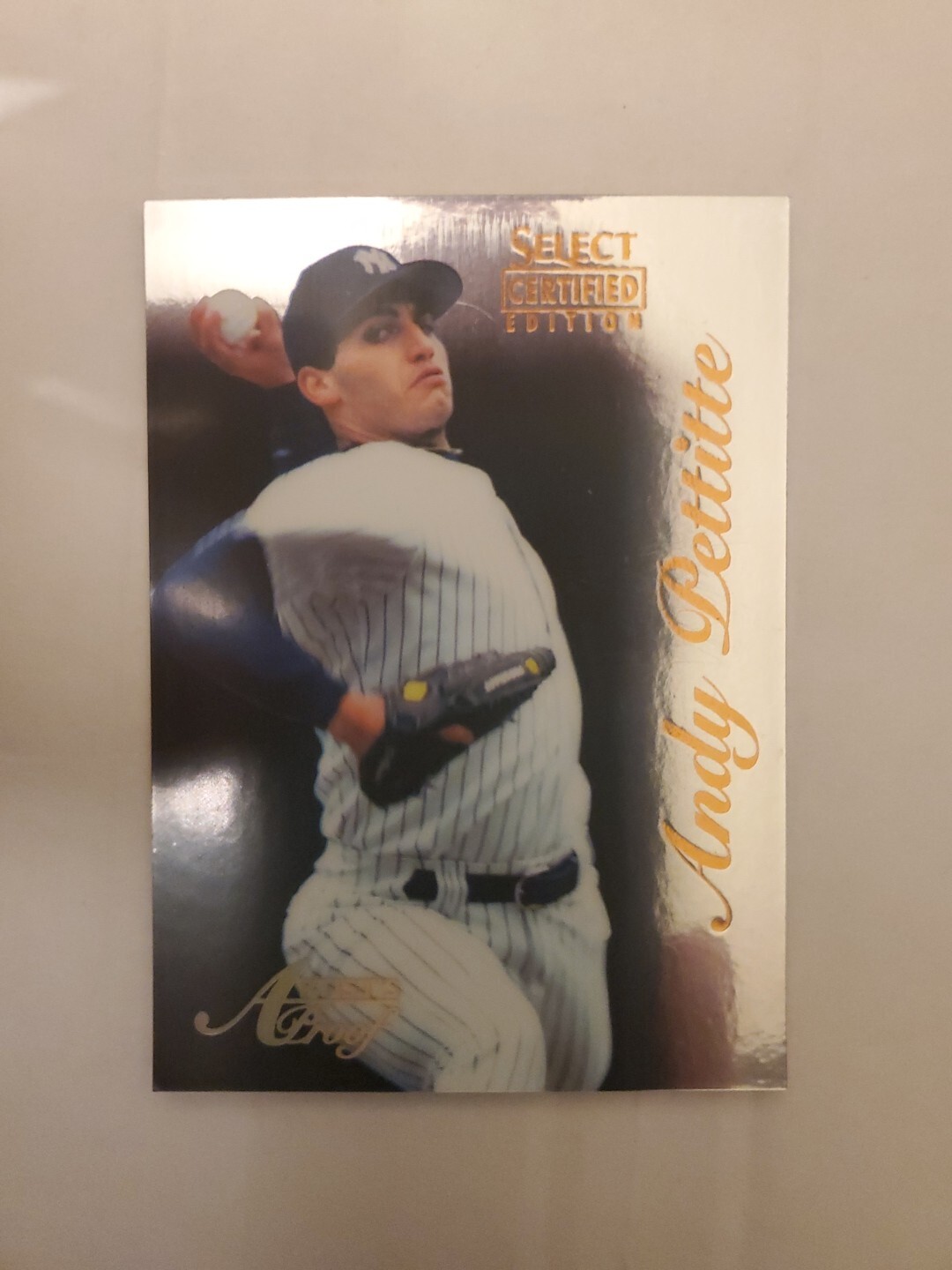Andy Pettitte 1996 Select Certified Artist Proof  #91 New York Yankees