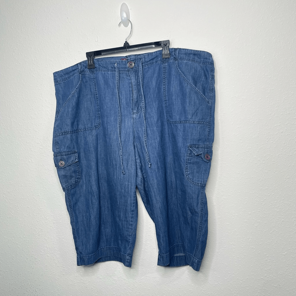 Amanda Capri Women's Plus Size Capri Jeans Capri Pants Gloria