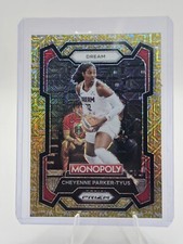 2024 Prizm WNBA Monopoly Cheyenne Parker-Tyus Gold Millionaire Shimmer /500