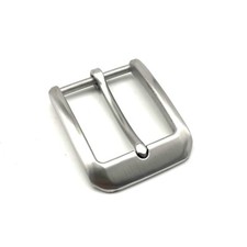 Hypoallergenic Stainless Belt Buckle 1 1/2'' Matte Finish Pin Buckle