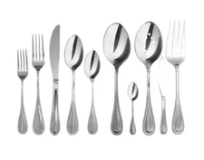 Gourmet Settings Promise 45-piece 18/10 Flatware Set