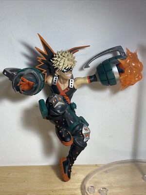 My Hero Academia Katsuki Bakugo Smash Rising Action Figure-Part Of Stand Missing