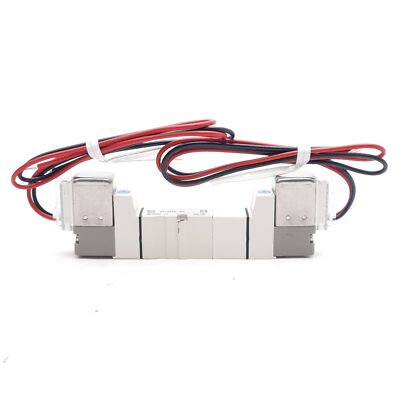 SMC SYJ3443-5G Solenoid Valve 5-Port 3-Position, 24VDC Coil, 0.2-0.7MPa