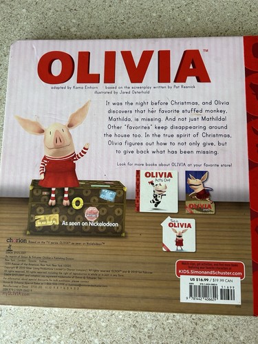 Kinderbuch Olivia Claus Hardcover 20 Hard Pages - Bild 3 von 7