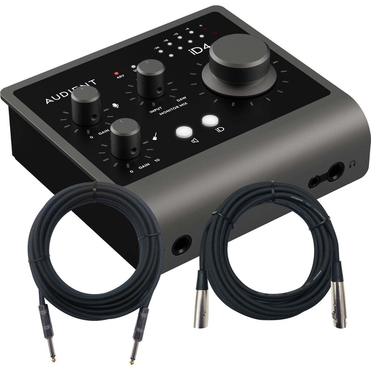 Audient iD4 MkII 2in/2out USB-C Audio Interface CABLE KIT | eBay Audient iD4 MkII 2in/2out USB-C Audio Interface CABLE KIT | eBay