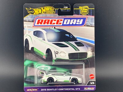 Hot Wheels 2018 Bentley Continental GT3 Race Day FPY86-961 D 1/64
