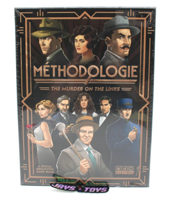 Methodologie The Murder on the Links Board Game Gray Wolf Games Factory ...