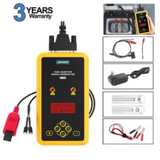 Probador limpiador de inyector de combustible para automóvil Inyector de combustible Probador de presión de pulso