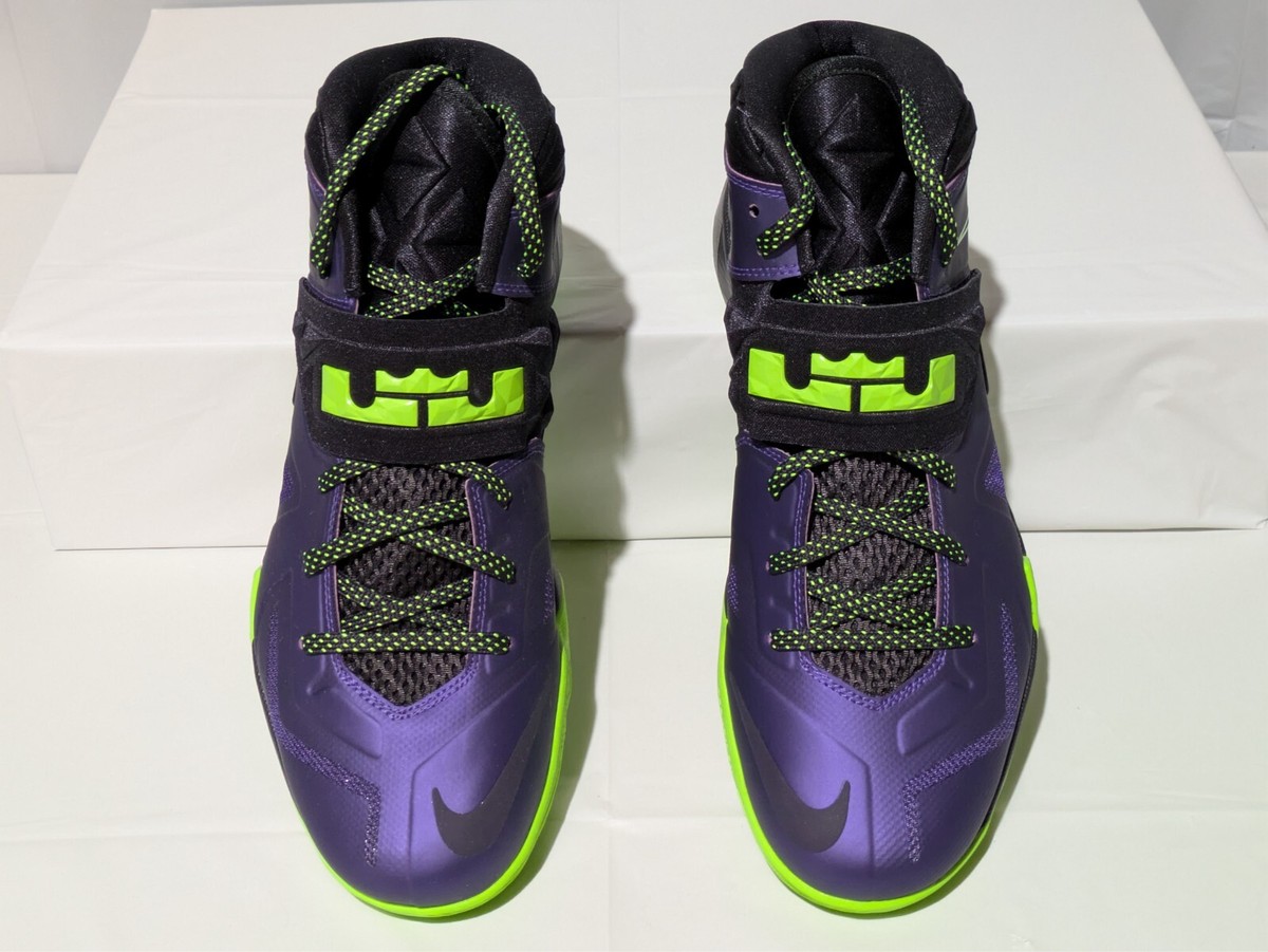 Size 11.5 - Nike LeBron Zoom Soldier 7 Purple for sale 