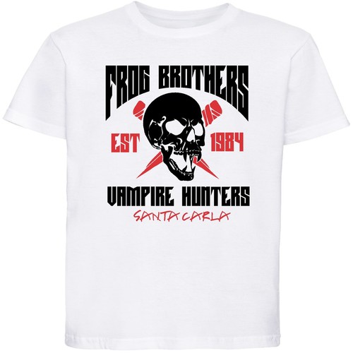 FROG BROTHERS KIDS T-SHIRT Lost Boys Vampire Film Movies Funny Quotes Geeky - Picture 8 of 18