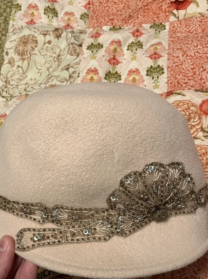 Louise зеленый бледно-розовый блестки Flapper стиль шляпа читать описание - Изображение 2 из 4