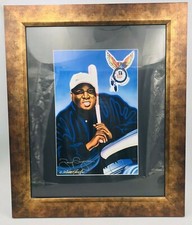 2003 Padres Great Tony Gwynn Signed Scott Jacobs Artwork Print Rare! 24