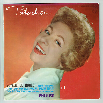 33T 25 cm Patachou Nr. 8 Vinyl HOCHZEITSREISE - FREITAG IN PALÄSTINA - PHILIPS76531