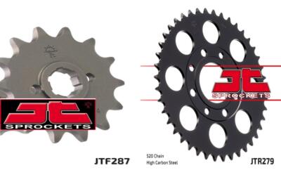 Front & Rear Sprocket Kit for HONDA CB250 M,N,P,R,S,T,V Night Hawk 91-97
