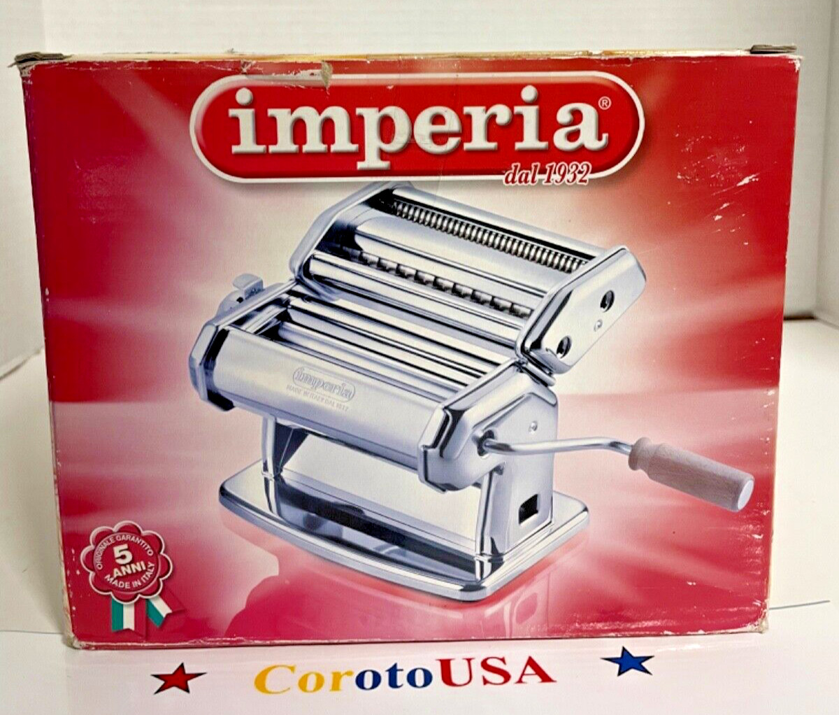 Imperia Italian Pasta Machine Maker Home Made Pasta Lasagna 