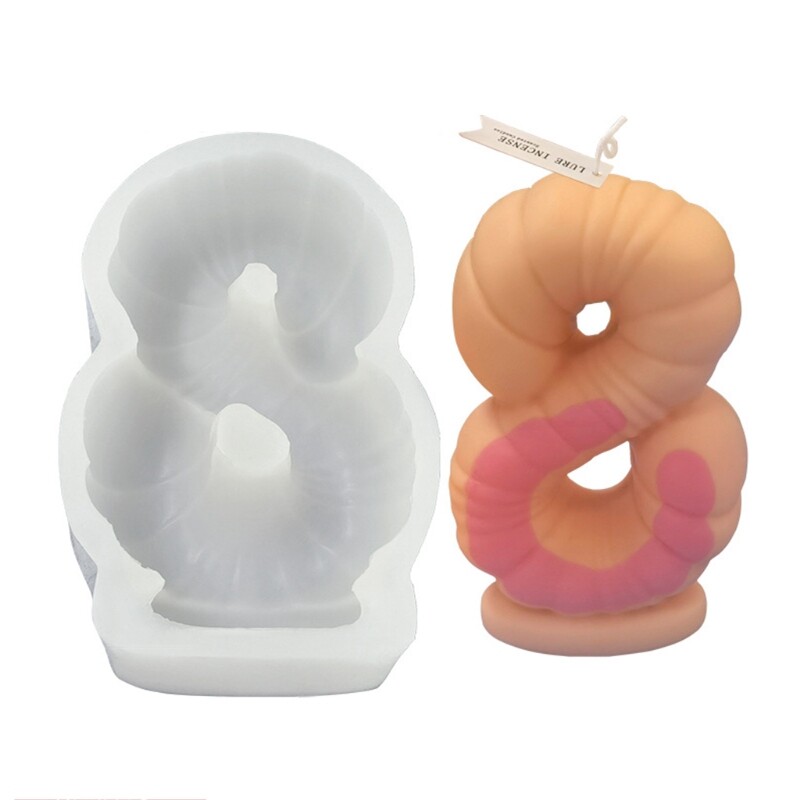 Number 19 Silicone Mold for Birthday Making Fondant Candy Cake Molds