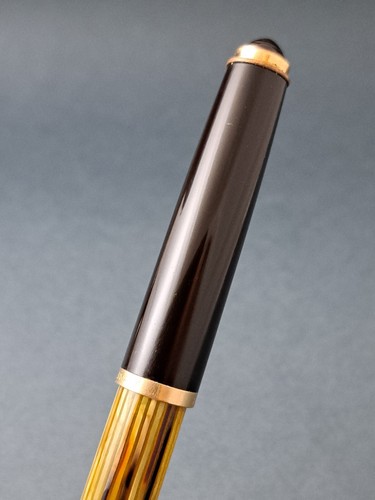 🟠PELIKAN 400 NN Brown Striped Germany KEF Nib 14C-585 Vintage EX - Picture 15 of 24