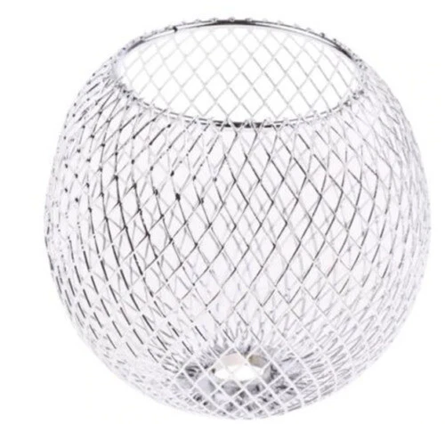 Paralumi in argento in metallo per l'illuminazione da interno