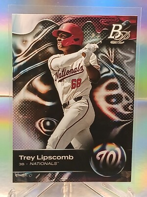 Trey Lipscomb ICE FOIL Rookie Prospect 2023 Bowman Platinum #TOP-39 ...