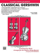 CLASSICAL GERSHWIN: FULL SCORE & PARTS (CLASSIC STRING By George Gershwin & Tony