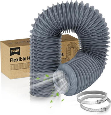 #ad #ad 3 Inch Duct Hose 3 X 8FT Flexible Nylon Duct Diesel Heater Hose Insulated Air $23.99