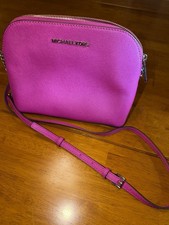 MICHAEL KORS, JET SET GO collection, Pink Crossbody Bag
