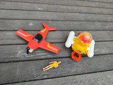 Vintage Fisher-Price Submarine Airplane Plane Sub 1974 1978 Made in USA Toy FP