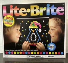 New Lite  Brite 255 Pcs. Retro Ultimate Classic Bigger  Brighter Magic Screen