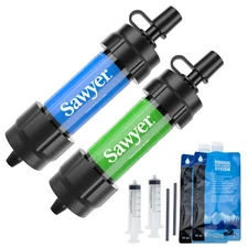 Products SP2101 MINI Water Filtration System, 2-Pack, Blue / Green