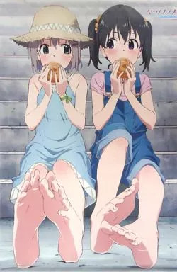 Hobistock Yama no Susume Second Season Aoi Hinata B2 Tapestry Cream Puff