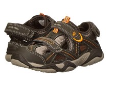 Stride Rite Made2Play Toddler 10 Boys Sandals Brown Washable Ortholite New