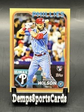 2024 Topps Series 2 Weston Wilson RC Gold /2024 #658 Phillies Rookie