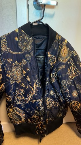 Versace Jeans Couture Reversible Jacket Black/Gold