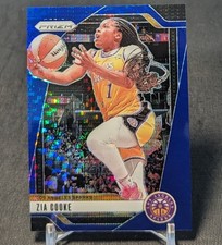 Zia Cooke Blue Pulsar /199 2024 Panini Prizm WNBA Card #46 Los Angeles Sparks