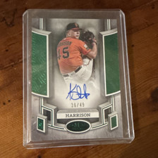Topps 2024 Tier One Kyle Harrison Giants RC Auto Green Breakout #BOA-KH /49