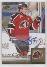 2014 Upper Deck AHL Auto Andy Miele #60 Auto 1i5