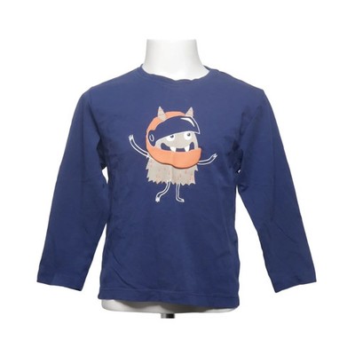 Basic Needs by Name It, Langarmshirt, Größe: 116, Blau, Baumwolle, Print #azt