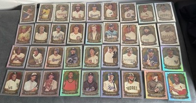 2024 Topps Allen & Ginter Hot Box Silber Karten Konvolut