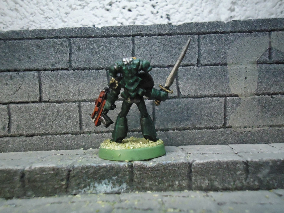 rogue trader mujer marina espacial aventurera gabbs metal warhammer 40K pintado Foto 2 de 2