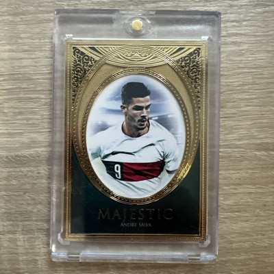 Andre Silva /10 Gold Frame Futera Uruguay 24 Karat Majestic Relic Patch