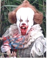 Bill Skarsgard signed 8x10 Photo Pennywise IT JSA Authentication