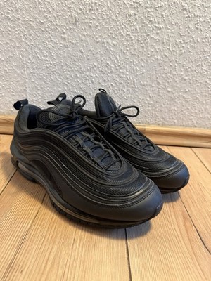 Nike Air Max 97 Herrenschuhe Schuhe Schwarz 44 US 10 Top Zustand