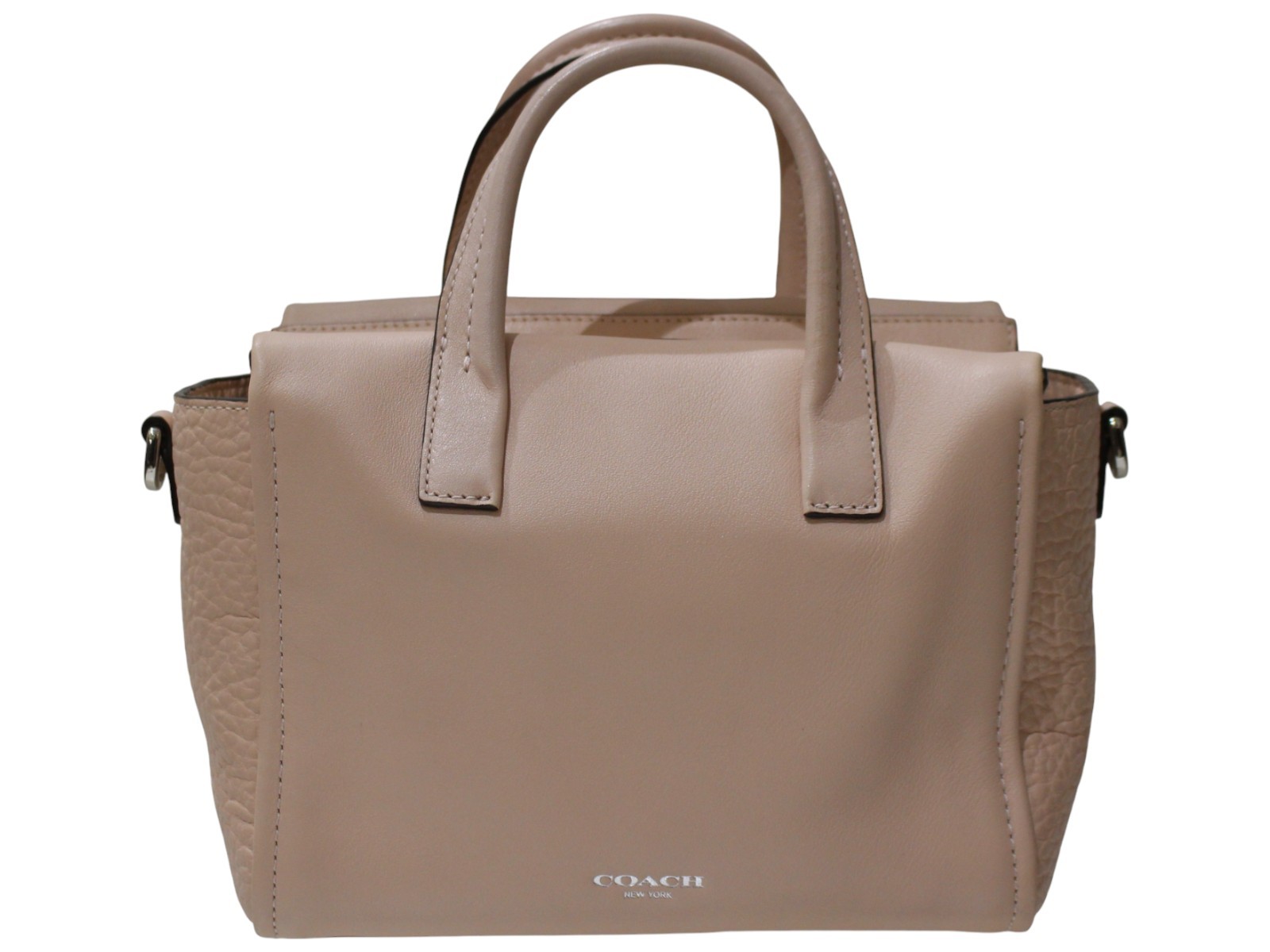 COACH Bleecker Mini Riley Carryall 27923 2WAY Handbag Leather Pink A-260114-6 thumbnail 23