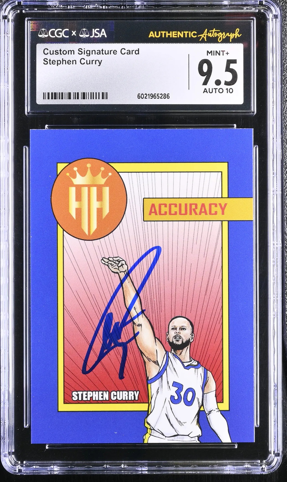 Stephen Curry 00 CGC Cards CGC 9.5 JSA Auto 10 