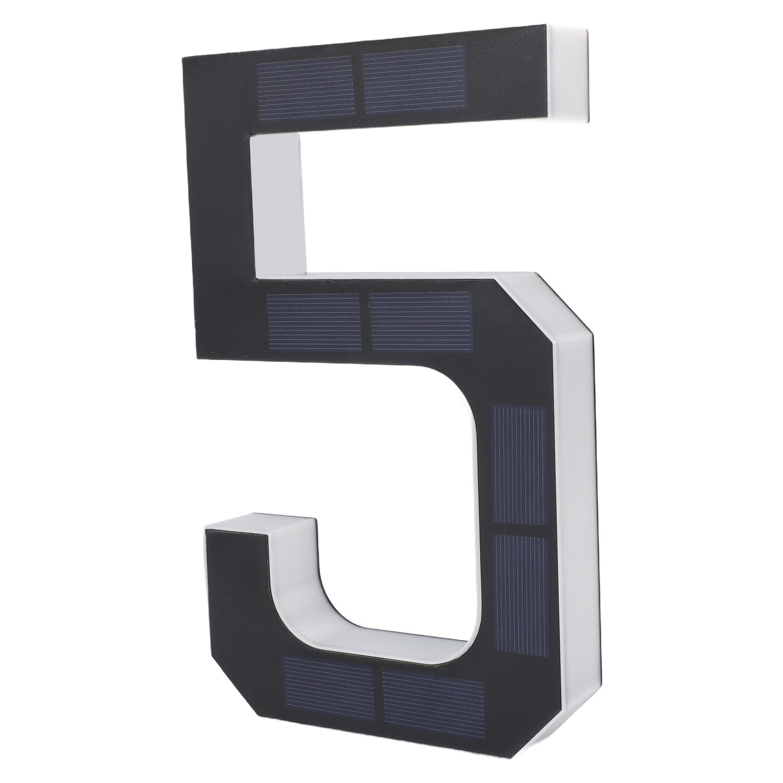 ↑Modern 9 Inch Solar LED House Number For Outdoor Address