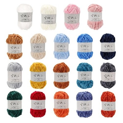 6Roll Cotton Crochet Yarn 100g/3.5oz Per Roll Cotton Yarn for Crocheting Sweater