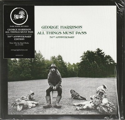 GEORGE HARRISON All Things Must Pass *SEALED* 50th Anniversary 2CD w/ Hype