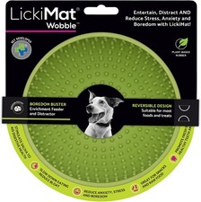 LickiMat Wobble Dog Slow Feeder Mat Bowl Anti Choking Non Slip Interactive Lick