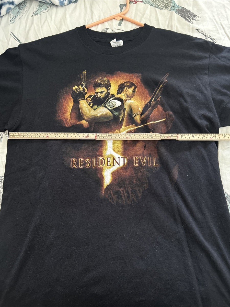 00s Resident Evil 5 バイオハザード5 海外版 Tシャツ Vintage Resident Evil 5 Horror Video Game Capcom Promo T-Shirt