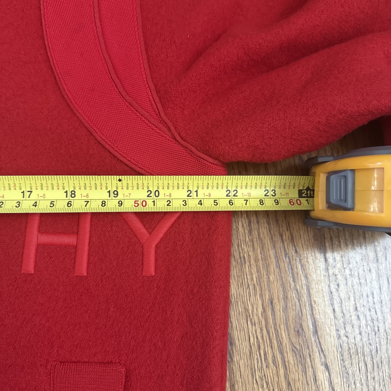 Givenchy Logo Virgin Wool Red Bomber Jacket C8 - image 9